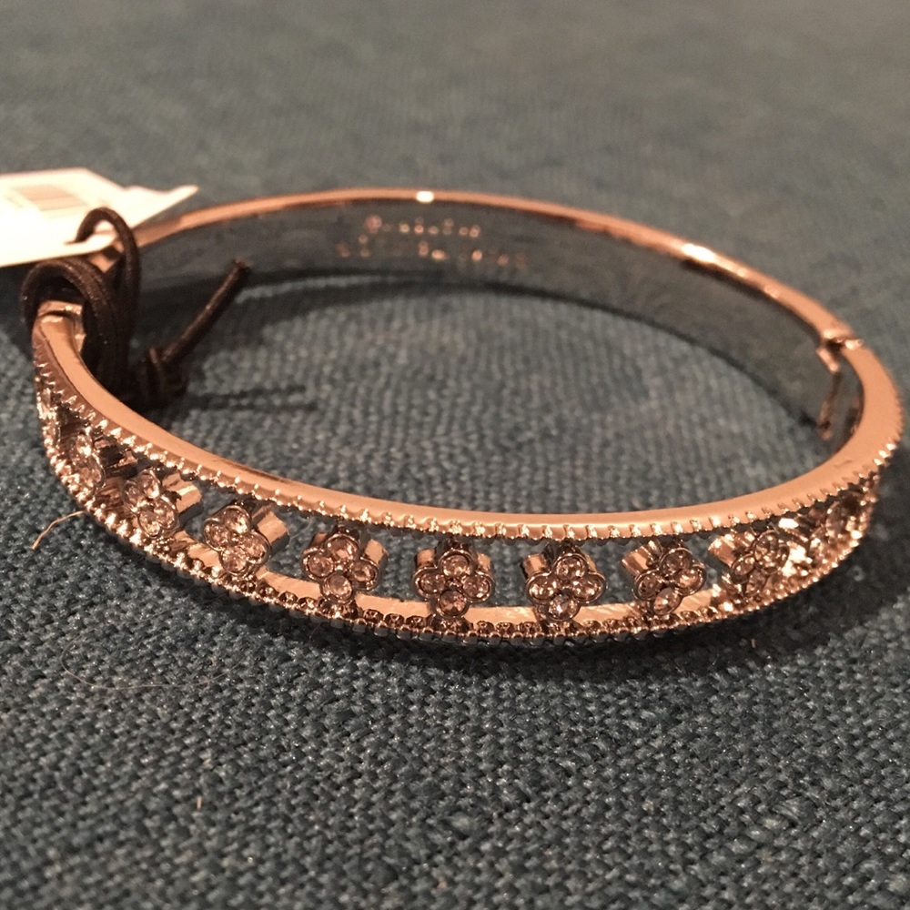 Ann Taylor Factory Jeweled Cuff Bracelet - Picture 2 of 4
